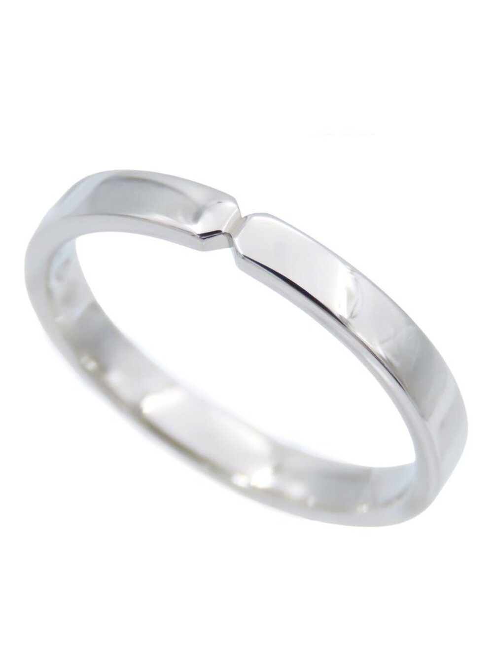 Hermes Ever Kelly Ring Platinum